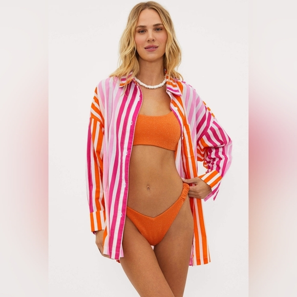 Beach Riot Alexa Cover-up Top Small/Medium - Picture 1 of 6